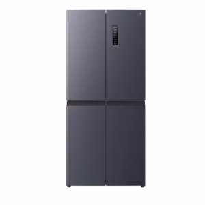 réfrigérateur américain multi portes 430l acier inoxydable froid ventilé silencieux & connecté