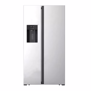 réfrigérateur américain side by side 606l distributeur de glaçons inox